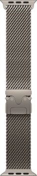 Apple Watch Ultra 3, Natural Titanium Case with Natural Titanium Milanese Loop (S)