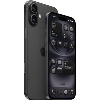 Apple iPhone 16, 128 ГБ, черный, eSIM