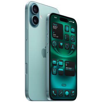 Apple iPhone 16 Plus, 256 ГБ, бирюзовый, eSIM