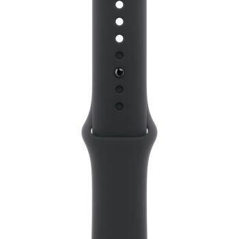 Apple Watch Series 11, 42 mm, Jet Black Aluminum Black Sport Band S/M