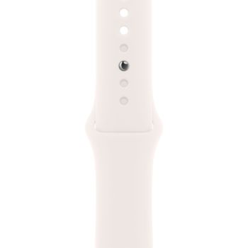 Apple Watch Series 11, 46 mm, Rose Gold Aluminum Light Blush Sport Band S/M