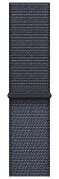Apple Watch Series 11 46mm, Space Gray Aluminum Case with Sport Loop Anchor Blue