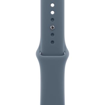 Apple Watch Series 11, 42 mm, Silver Aluminum Anchor blue Sport Band M/L