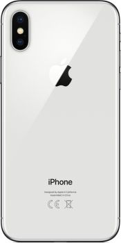 Apple iPhone X 64 ГБ Серебристый EU