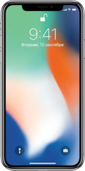 Apple iPhone X 64 ГБ Серебристый EU